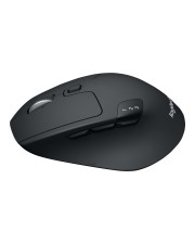 Logitech M720 Triathlon Maus optisch 7 Tasten drahtlos Bluetooth 2,4 GHz kabelloser Empfänger USB (910-004791)
