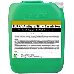 Graffiti-Prophylaxe ILKA Antigraffiti Emulsion 30 L Spezialschutz gegen Graffiti und Schmierereien