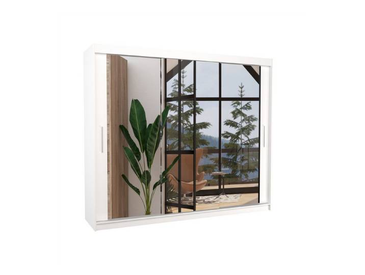 Fun Möbel Schiebetürenschrank Schrank SHINE 250 x 215 x 58 cm