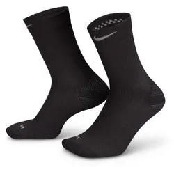 NIKE Fast Lighweight Crew Laufsocken 010 - black/dk smoke grey/smoke grey 42-46