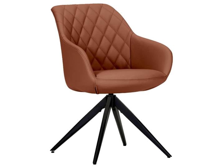 Landscape Armlehnstuhl COOL LEDER, Cognac, Leder