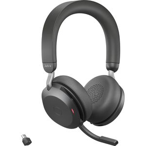 Jabra Headset Evolve2 75 UC Stereo, USB-C, Bluetooth, On-Ear