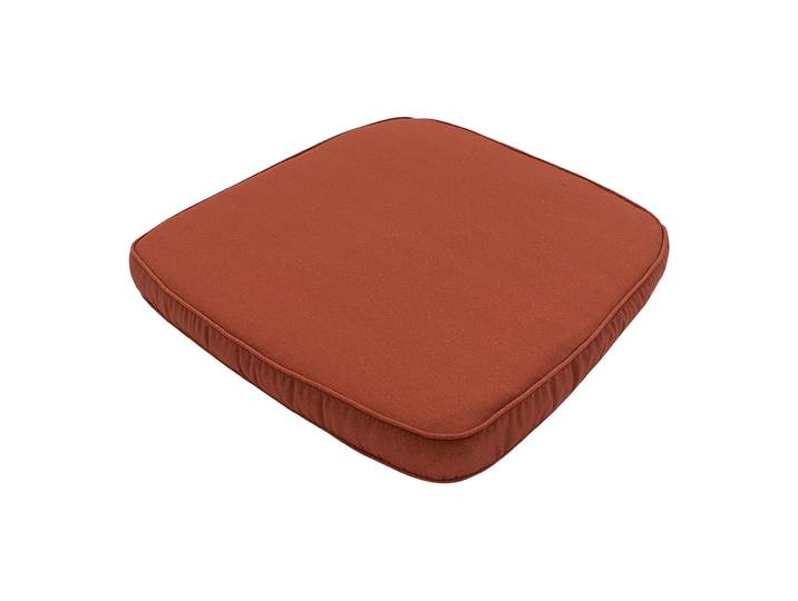 Stuhlkissen Outdoor, bequemes und komfortables Sitzkissen, terra, 48 x 48 cm