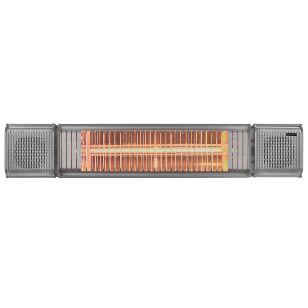 Elektrische terrasverwarmer Eurom Heat and Beat Grijs
