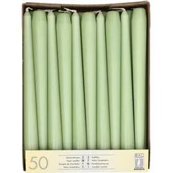 PAPSTAR Kerzen 25 cm jadegrün