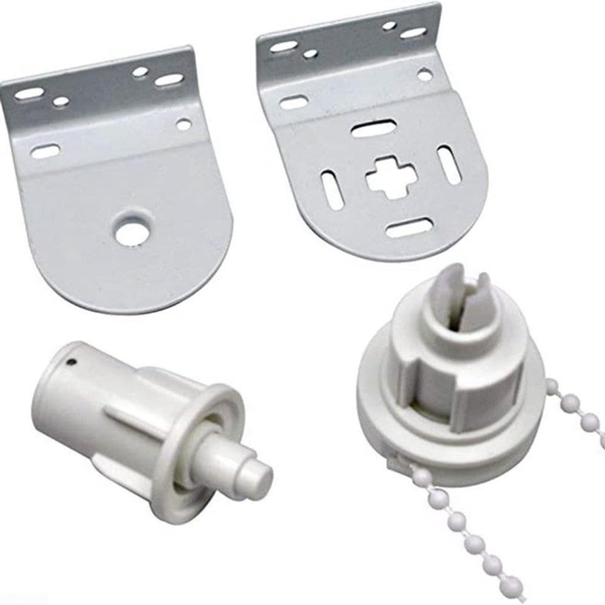 Reparatieset voor rolgordijnen en jaloezieën, 32mm, Wit