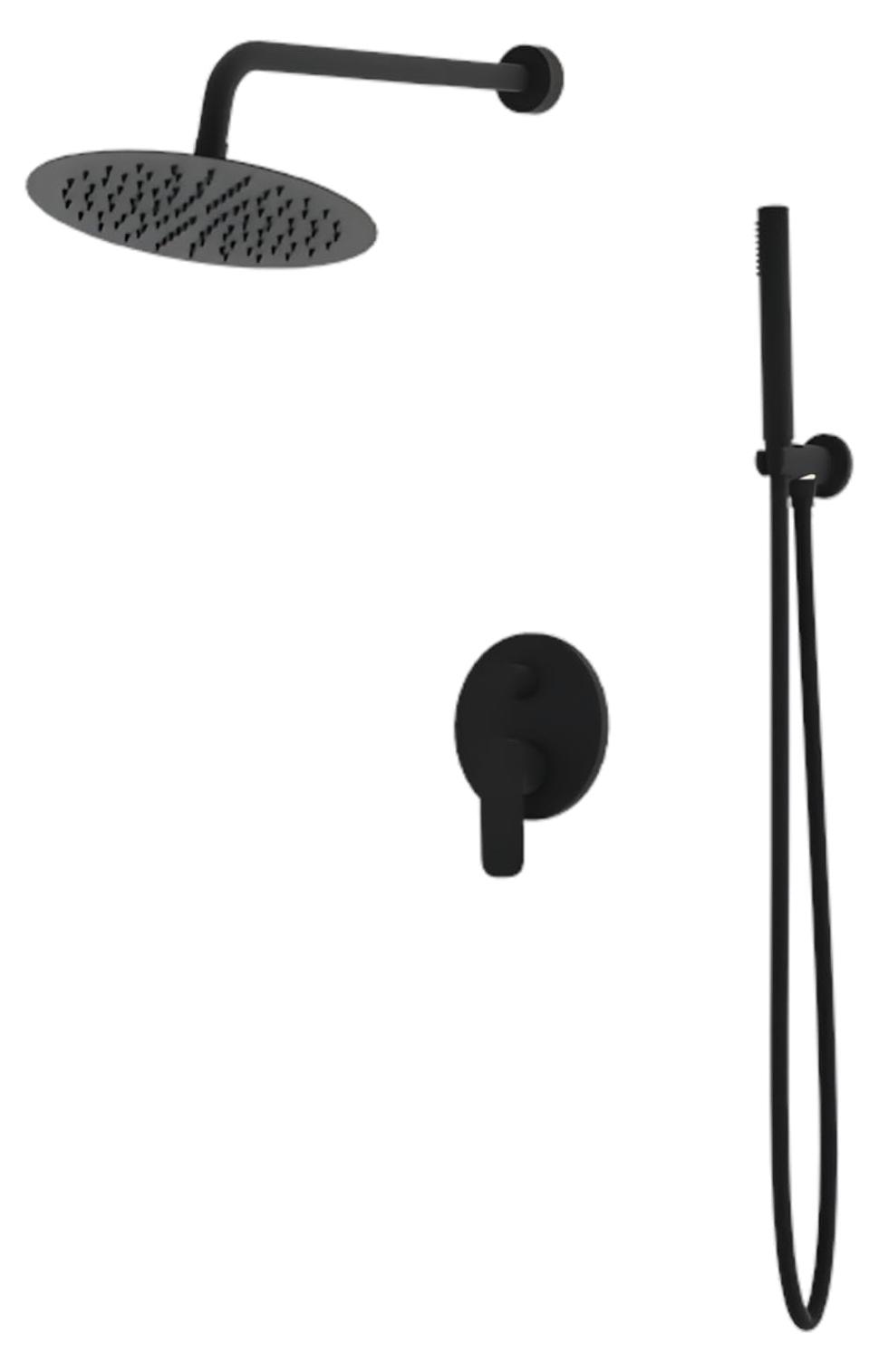 LAVITA Duscharmatur Spark Schwarz matt
