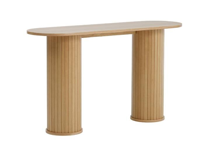 Gativel Konsole 130 cm Lamellen natürliche Eiche
