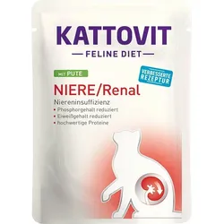 Kattovit Niere/Renal Truthahn 85g-Beutel