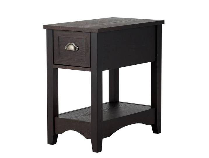 BEISTELLTISCH 59cm Dunkelbraun