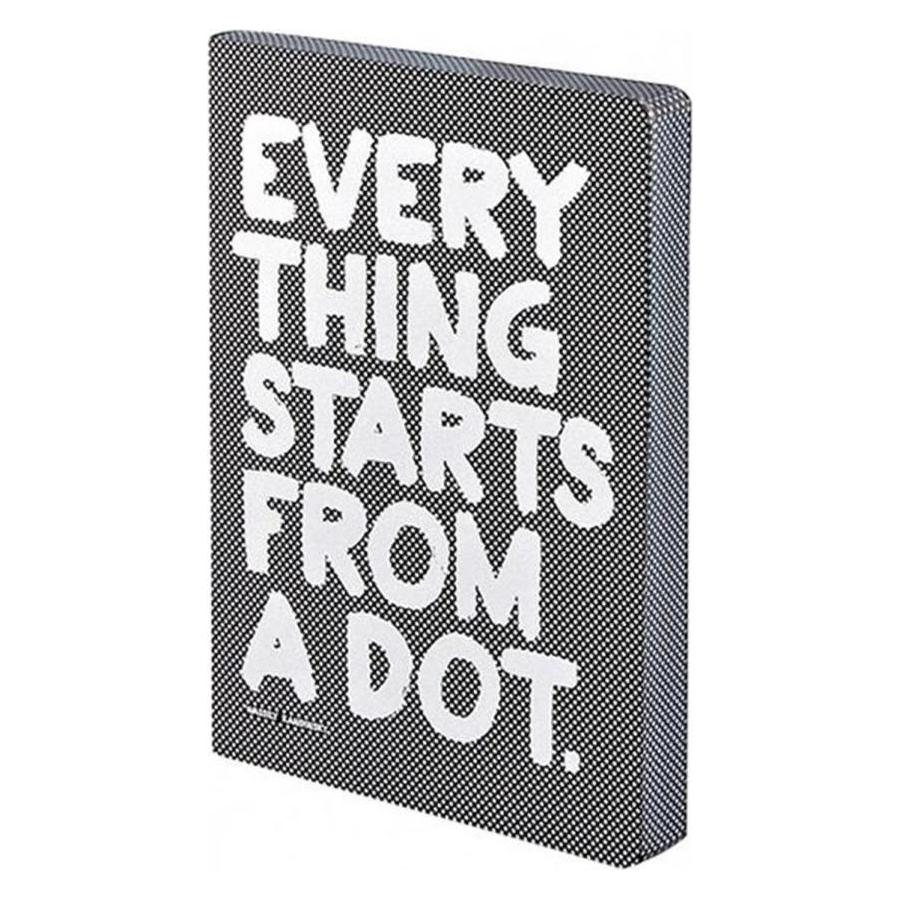 Nuuna Graphic L, Everything Starts From A Dot (A5, L, Gepunktet, Weicher Einband) (350052156)