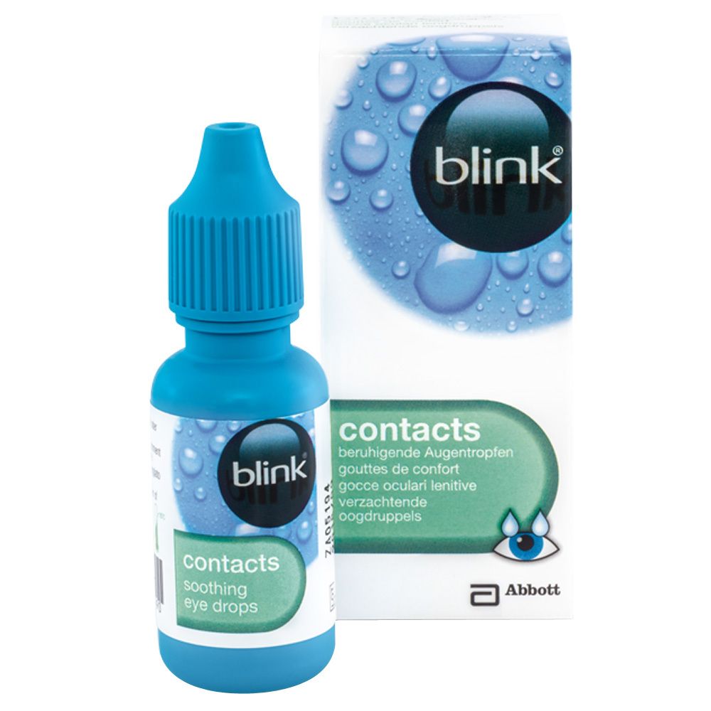 Blink contacts beruhigende Augentropfen 10 ml