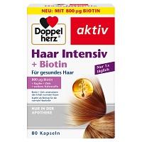 DOPPELHERZ Haar Intensiv+Biotin Kapseln 80 St