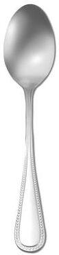 Oneida 18/10 Stainless Steel Pearl Tablespoon/Serving Spoons (Set of 12)