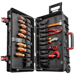 Gedore, Werkzeugkoffer, RED 3301644 R21902072 Werkzeugkoffer Sanitär 72-teilig (72 Teile)