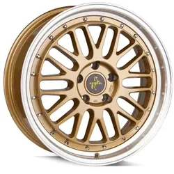 Keskin Wheels Kt22 Gold Lip Polish 8.5x19 ET 35 5/120 Alufelge Gold