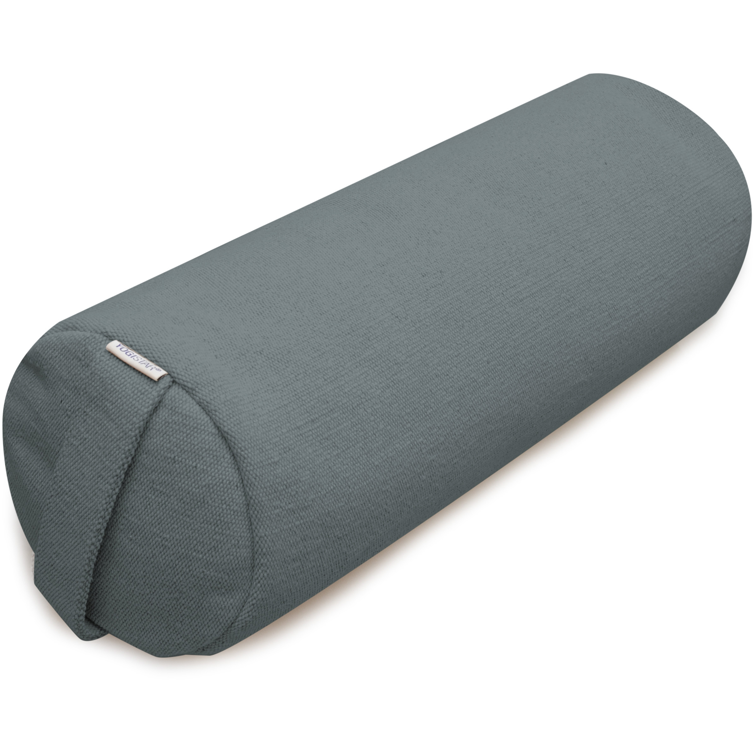 Yogistar Yin Rund Jute Yoga-Bolster Yoga-Zubehör grau Yoga