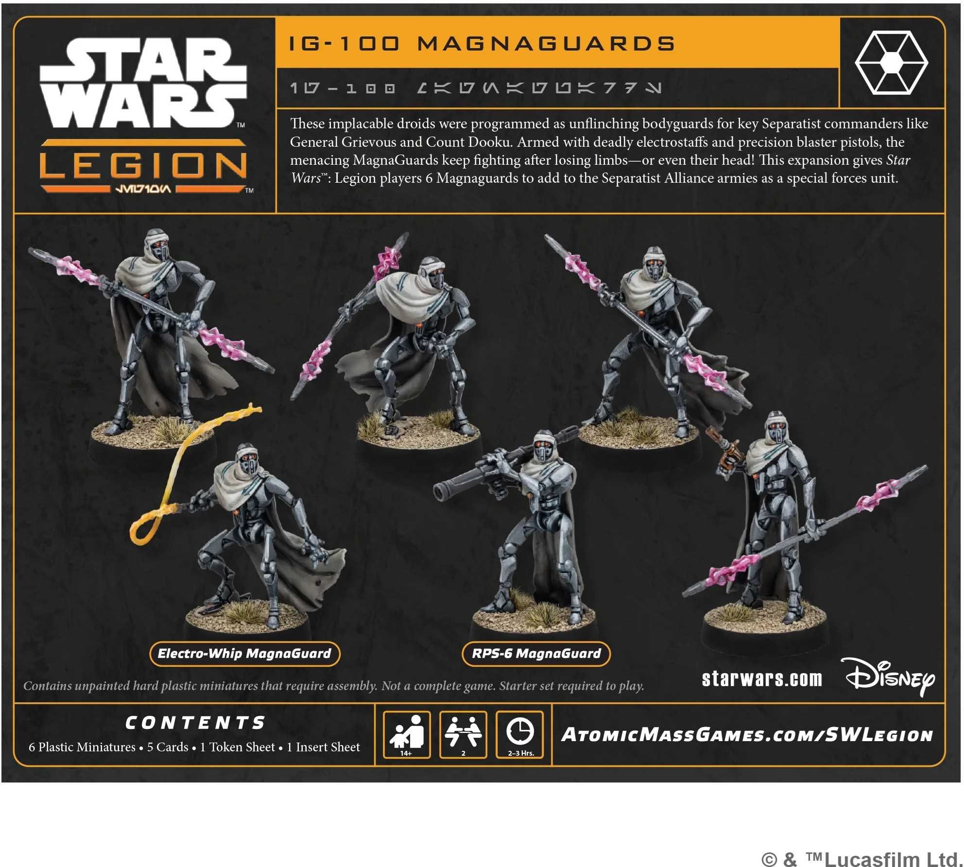 Star Wars: Legion - IG-1000 Magnaguards Unit Expansion by Atomic Mass Games