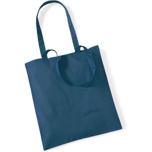 Westford-Mill Einkaufstasche W101 Bag for Life, petrol, aus Baumwolle, faltbar, mit Henkeln, 38 x 42 cm