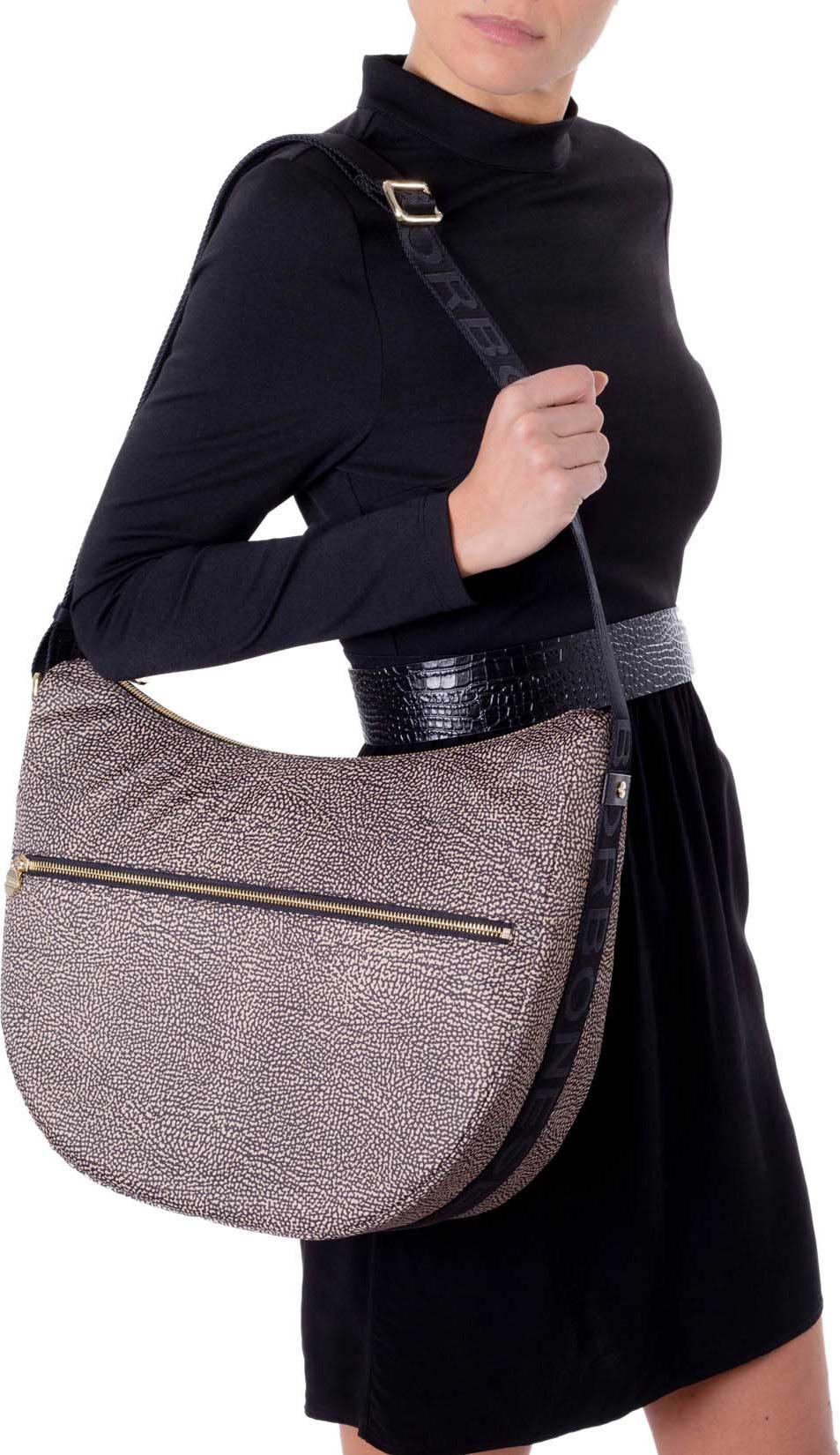 BORBONESE - Women's medium Luna Bag - Size M