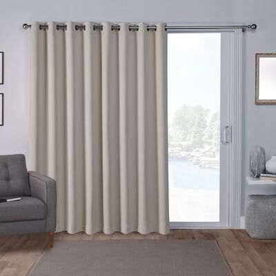 Porch & Den Boosalis Sateen Thermal Woven Blackout Patio Curtain Panel