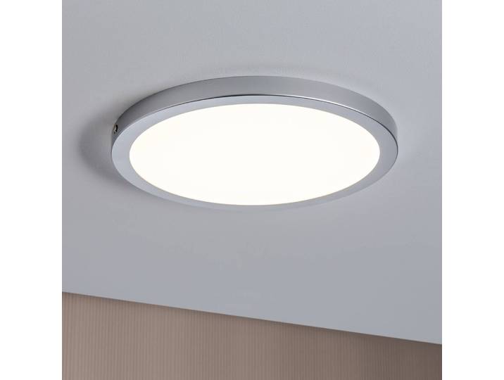 Plafonnier Panel II Ø 30cm Argenté Matériau : Matière plastique Type de matière synthétique : Silicone LED non-remplaçables