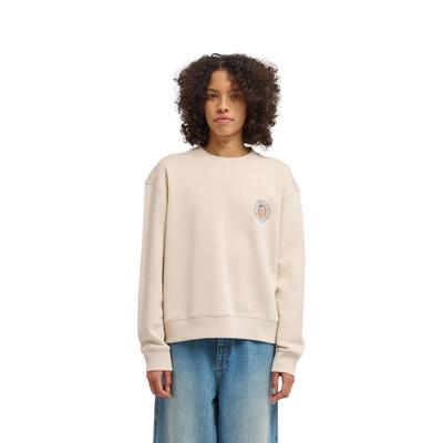 Sweatshirt ELEMENT "Dandelion", Damen, Gr. M, beige (oat milk), Obermaterial: 55% Baumwolle, 25% Baumwolle, 20% Polyester., Sweatshirts Sweatshirt