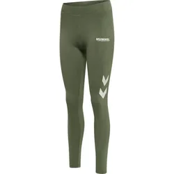 hummel hmlLEGACY Damen High-Waist Tights beetle XS