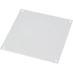 APRA 442-370-00 - Frontplatte für Aluminium-Schalttafelgehäuse, 144 x 144 mm