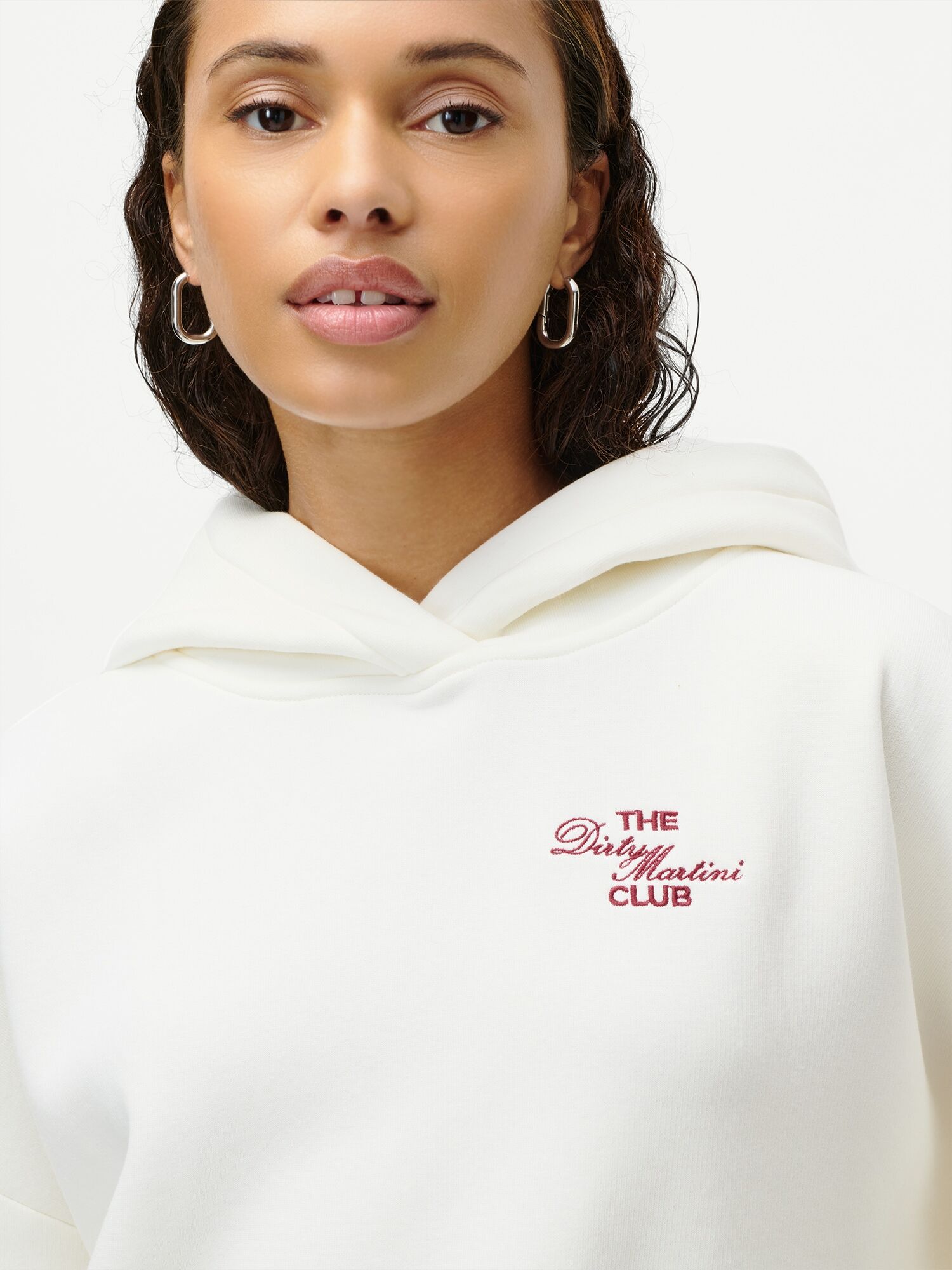 Hoodie LEGER "Simona, LeGer by Lena Gercke", Damen, Gr. 38, creme, Sweatware, Obermaterial: 65% Baumwolle, 35% Polyester, normal, Bündchen, Sweatshirts Hoodie, lockere Passform, grosser Rückenprint creme 38