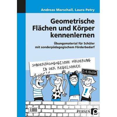 Geometrische Flächen und Körper kennenlernen, Zubehör von Andreas Marschall,Laura Petry, Persen Verlag in der AAP Lehrerwelt GmbH, 978-3-403-21055-9