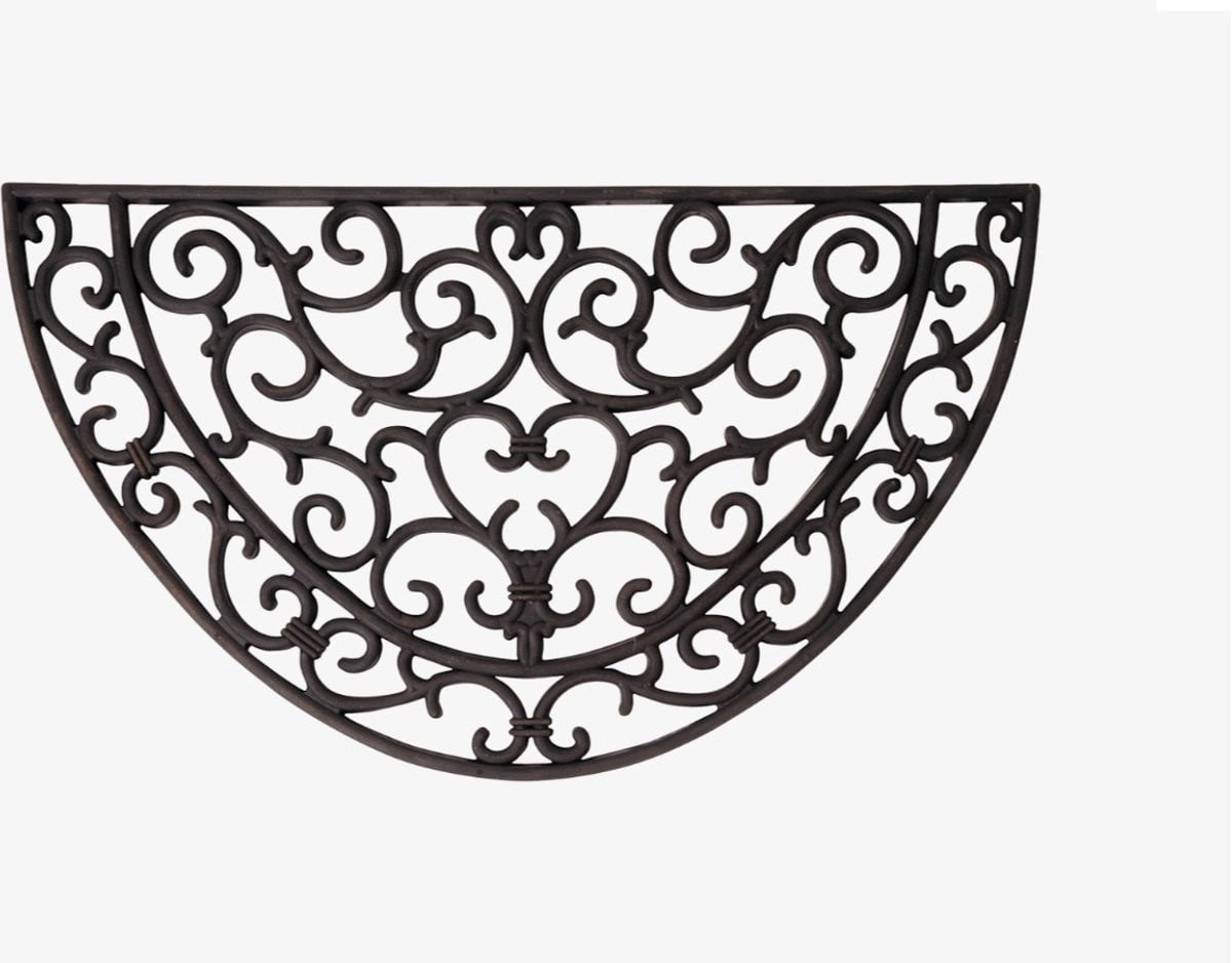 Esschert Design Halfronde Rubberen Deurmat