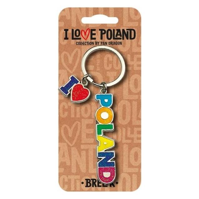 Nuance Breloczek Brelok Ich liebe Polen Polska ILP-BRE-B-PL-09 (432939)