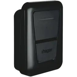 Hager, Elektroauto Ladestation, Ladestation witty plus Ladesteckdose 22kW MID OCPP inklusive flow EMC (Typ 2, 32 A, 22 kW)