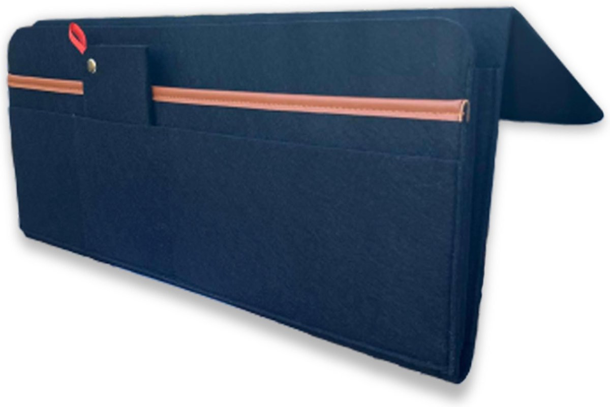 Prival Bedside Pocket Opbergzak Bed en Bank Organizer – Zwart