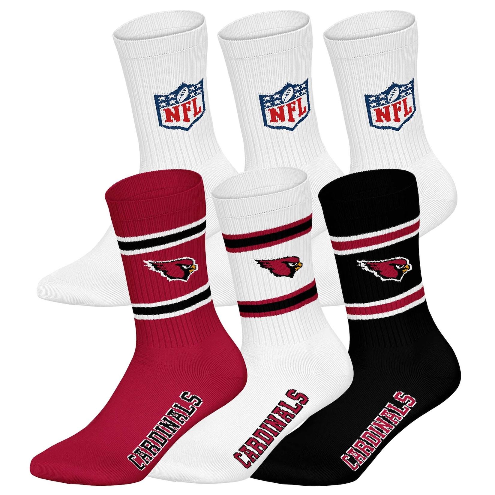 NFL 6Pack Crew Socks Unisex Socken