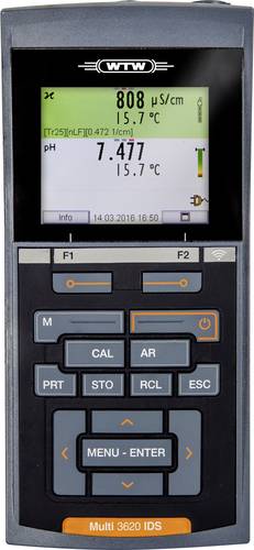 WTW Multi 3620 IDS Multiparameter-Handmessgerät pH-Wert, Redox (ORP), Sauerstoff, Trübung, Temperatur, Leitfähigkeit