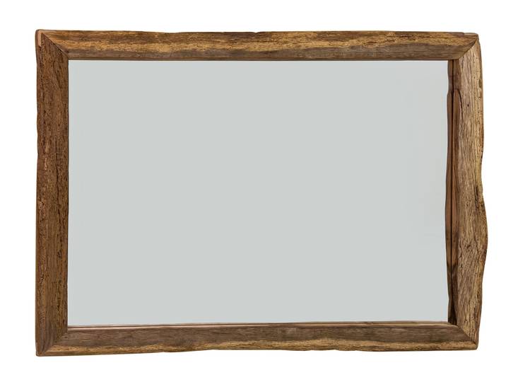 Eiche-Altholz Spiegel, Material Massivholz, 50 x 150 cm