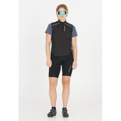 Softshellweste ENDURANCE "Birch", Damen, Gr. 36, schwarz, 100% Polyester, normal, Westen, im Windblock-Design für Fahrrad und Mountainbike