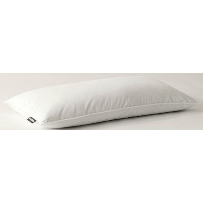 Federkopfkissen DUNLOPILLO "Balance", weiß, B:40cm L:80cm, Bezug: 100% Baumwolle. Füllung: 70% Entenfeder, 30% Daunen, Kopfkissen