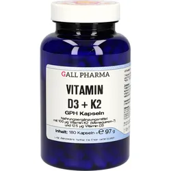 Vitamin D3+k2 Gph Kapseln 180 ST