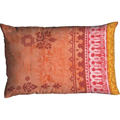 Kissenbezug CASATEX "Indi", rot, B:80cm L:40cm, Satin, Obermaterial: 100% Baumwolle, Kissenbezüge, Kissenbezug, Kissenbezug mit Ornamenten, passend zur Bettwäsche in Qualität Satin