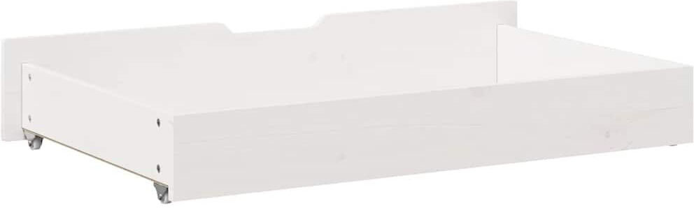 Ebern Designs Underbed Storage Drawers White 17 H x 95 L x 55 W cm
