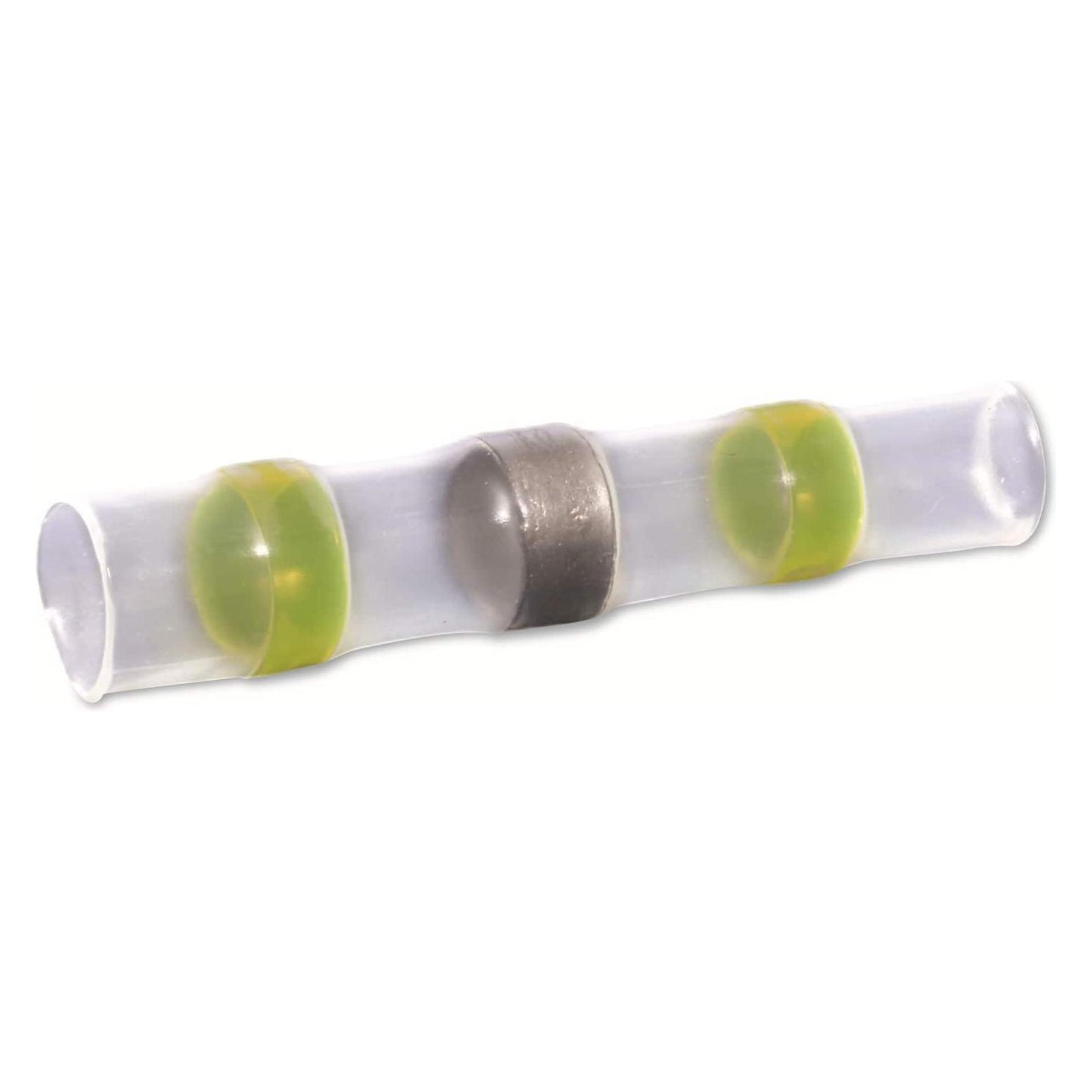 Quadrios 22C464 Stossverbinder mit Schrumpfschlauch 4.0 mm² 6.0 mm² Vollisoliert Gelb 1 Set (22C464)