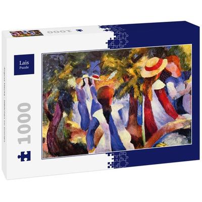 Lais Puzzle August Macke - Mädchen im Grünen 1000 Teile