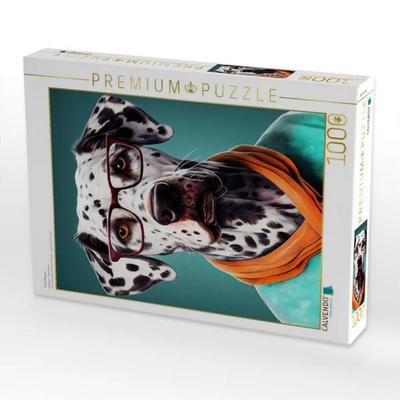 CALVENDO Puzzle Hund Pepper | 1000 Teile Lege-Größe 64x48cm Foto-Puzzle für glückliche Stunden