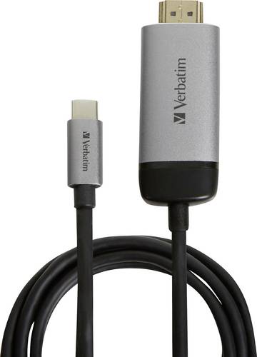 Verbatim USB-C Adapterkabel [1x USB-C Stecker - 1x HDMI-Stecker] 49144 1.50m