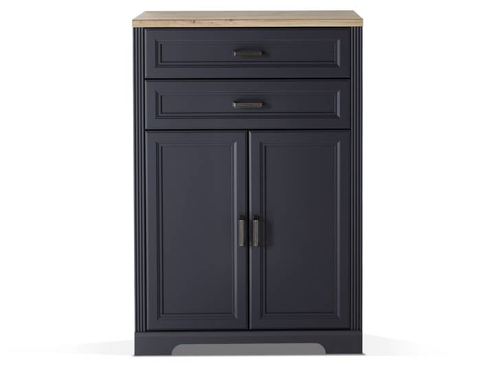 JADY Bürokommode, 2 Türen + 2 Schubkästen, Material MDF /
