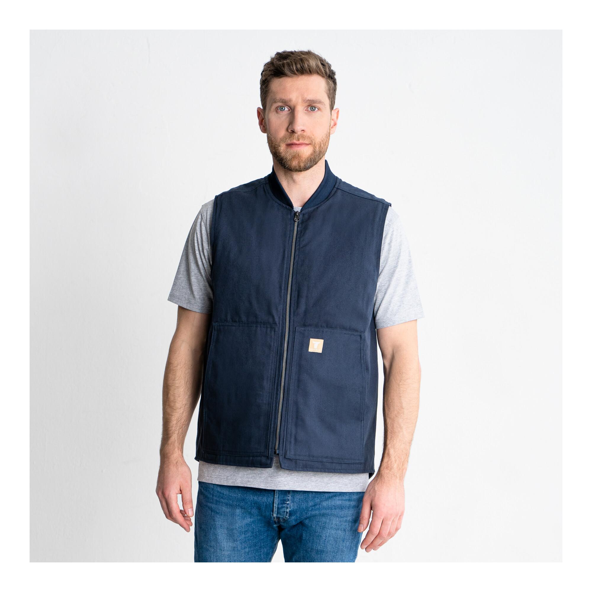 STIER Heavy Work Vest Padded bci cotton XXL Navy (906706)