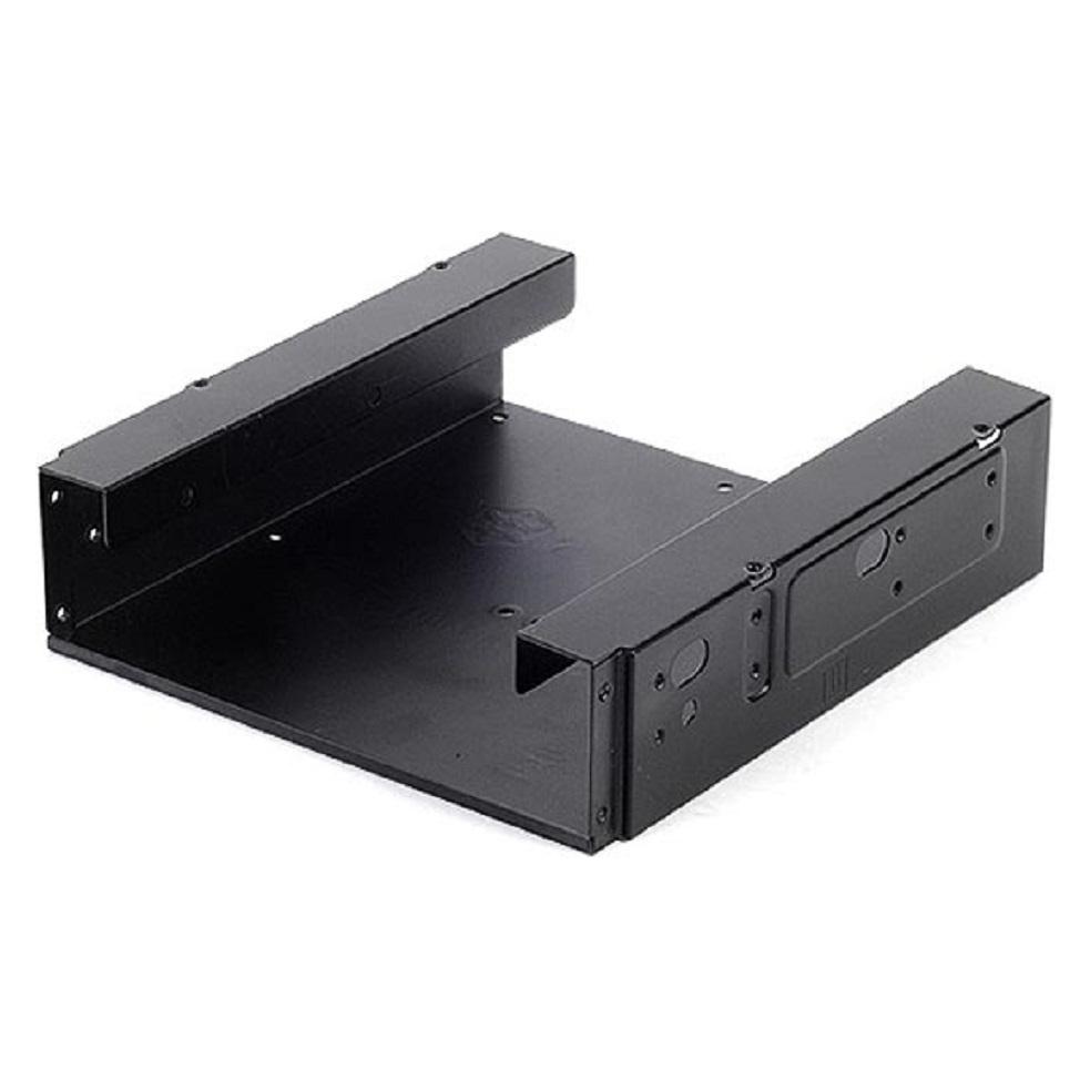 Silverstone Einbaurahmen für 2.5" und ein 3.5" Laufwerke in einen 5.25" Schacht (SST-SDP10B)